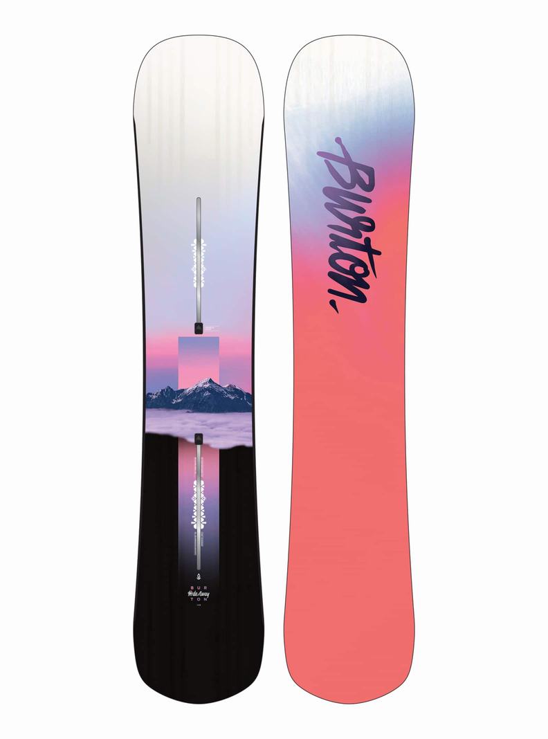 Burton Hideaway Flache Top Snowboards Damen | 893-KAHNUF