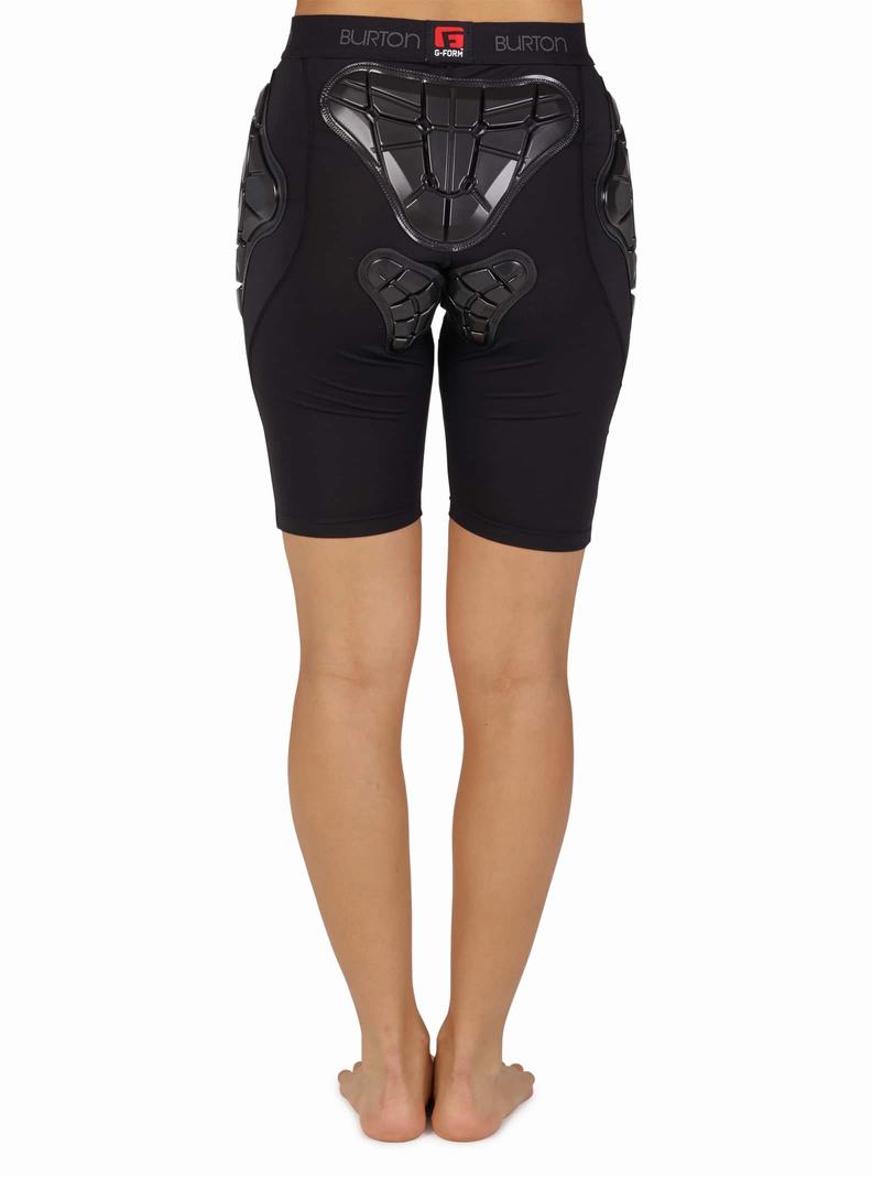 Burton Impact Shorts Protektoren Damen Schwarz | 543-QGNAZH