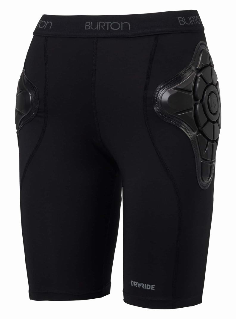 Burton Impact Shorts Protektoren Damen Schwarz | 543-QGNAZH