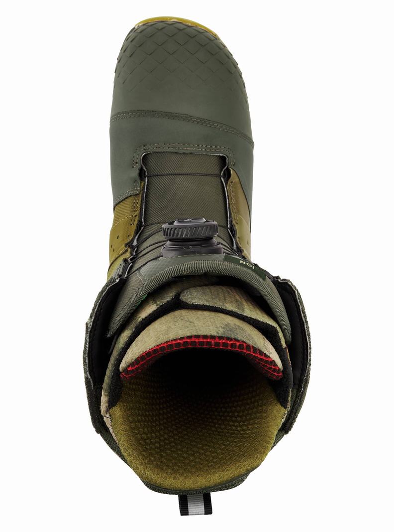 Burton Ion BOA® Snowboardboots Herren Olivgrün | 270-TKXWZE
