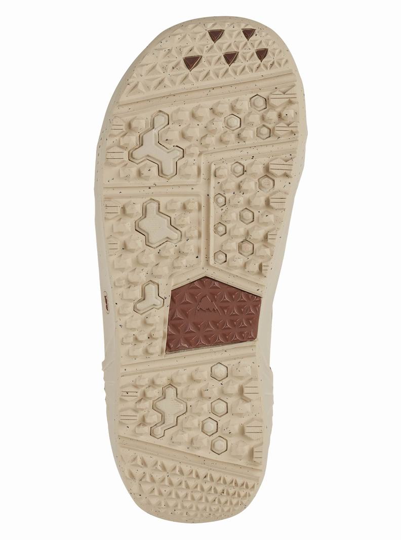 Burton Ion Leder Snowboardboots Herren Braun | 649-DKGPQY