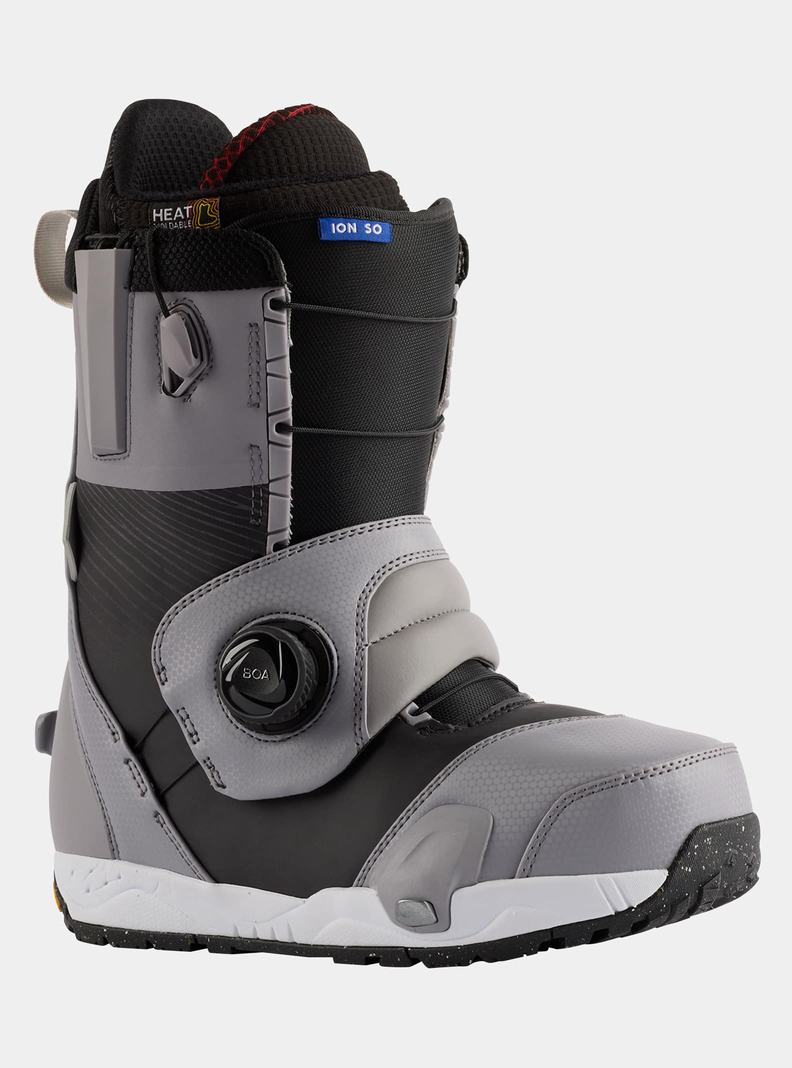 Burton Ion Step On® Snowboardboots Herren Schwarz Grau | 143-RSQXGO