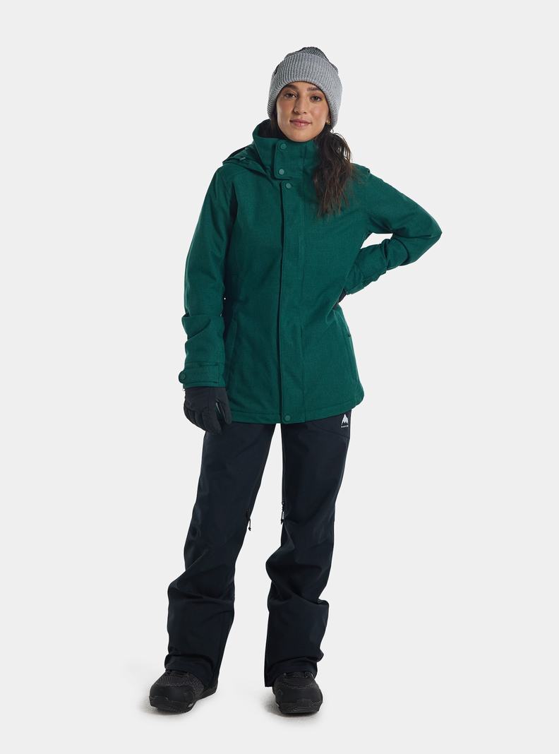 Burton Jet Set 2L Snowboardjacke Damen Braun | 309-WBUXGD