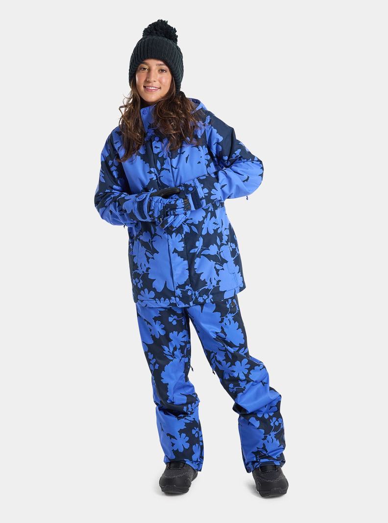 Burton Jet Set 2L Snowboardjacke Damen Blau | 569-RAOTKZ