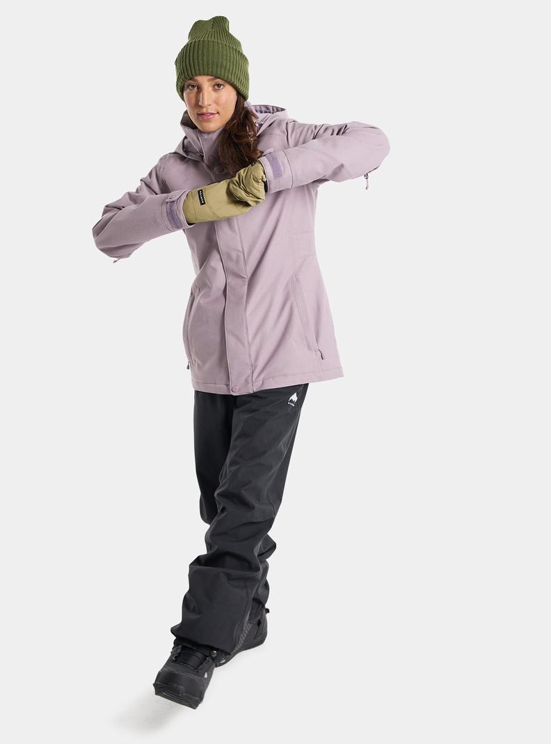 Burton Jet Set 2L Snowboardjacke Damen Lavendel | 768-HSJNUD