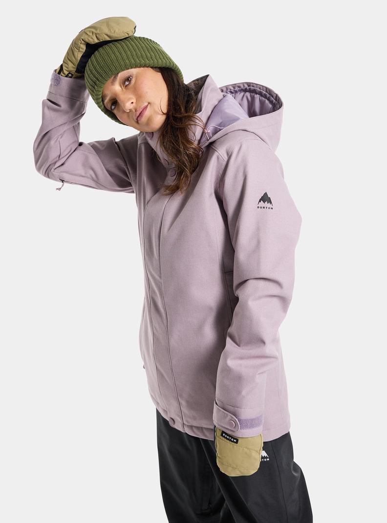 Burton Jet Set 2L Snowboardjacke Damen Lavendel | 768-HSJNUD
