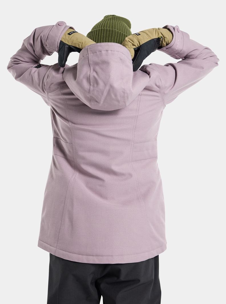 Burton Jet Set 2L Snowboardjacke Damen Lavendel | 768-HSJNUD