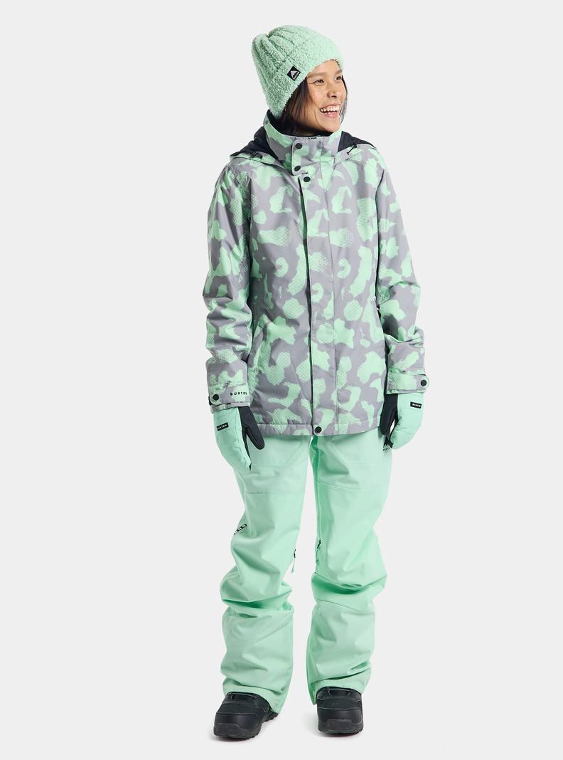 Burton Jet Set 2L Snowboardjacke Damen Rosa | 350-VDCLPA