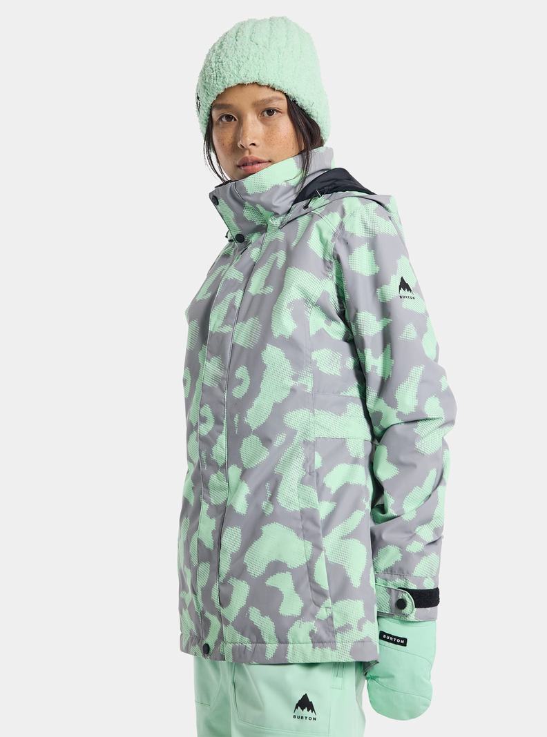 Burton Jet Set 2L Snowboardjacke Damen Rosa | 350-VDCLPA
