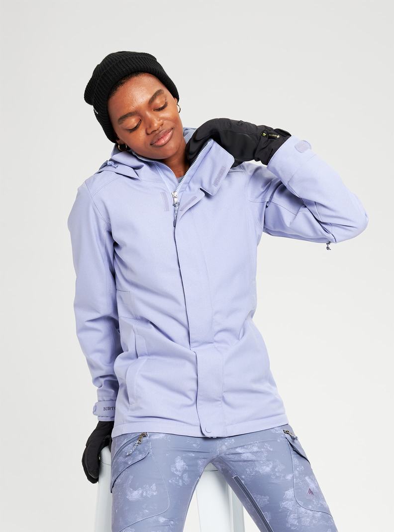 Burton Jet Set Snowboardjacke Damen Lila | 761-EHIJVK