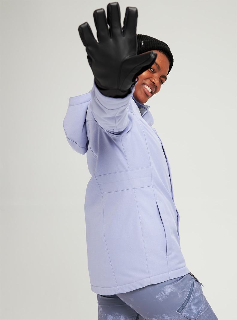 Burton Jet Set Snowboardjacke Damen Lila | 761-EHIJVK