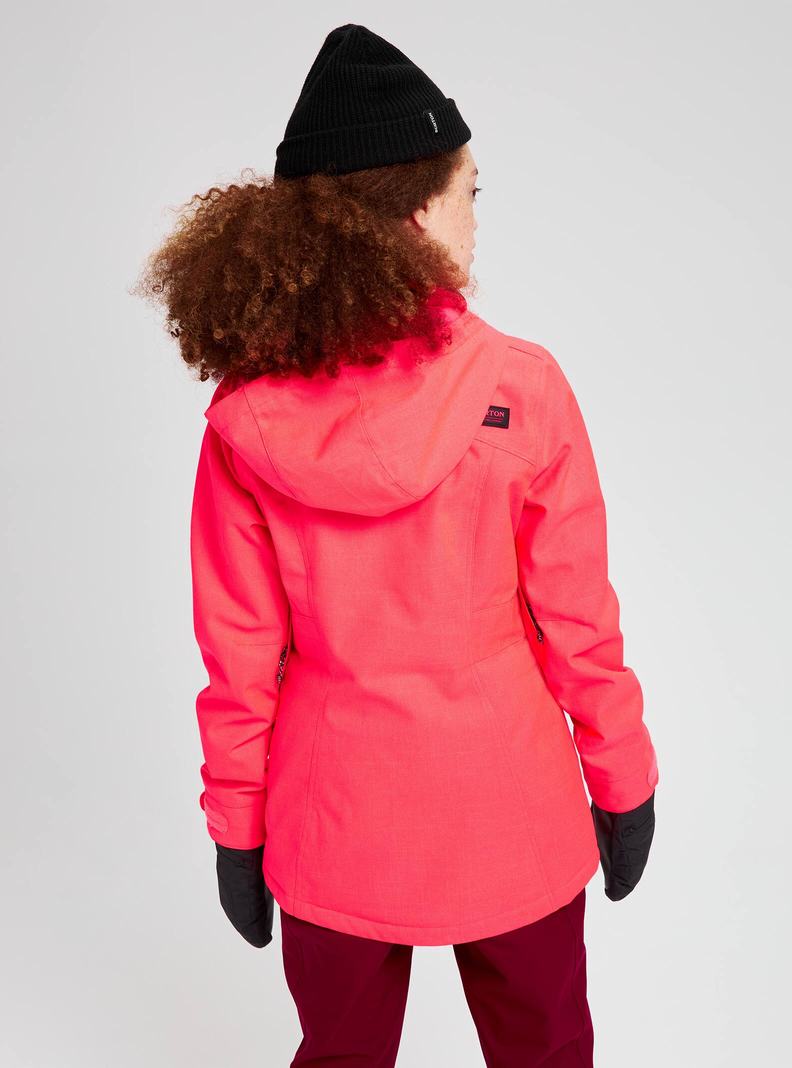 Burton Jet Set Snowboardjacke Damen Rosa | 723-UCNEVT
