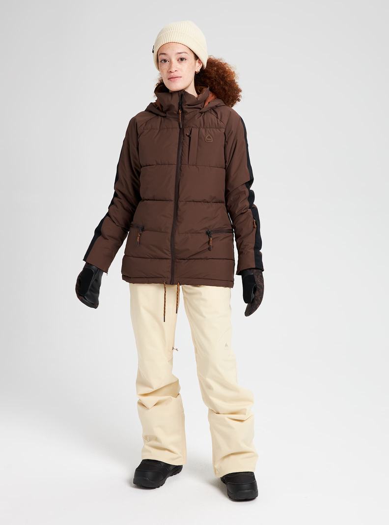 Burton Keelan Snowboardjacke Damen Braun | 164-TUWDIM