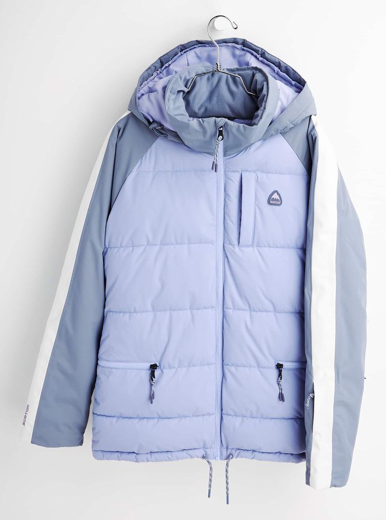 Burton Keelan Snowboardjacke Damen Lila Grau | 648-FEDCLY