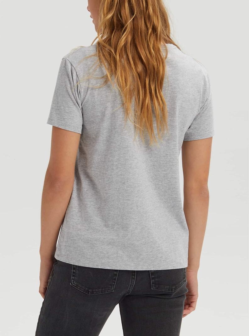Burton Klassische Kurzes Sleeve Pocket T-Shirts Damen Grau | 846-ZYFQJO