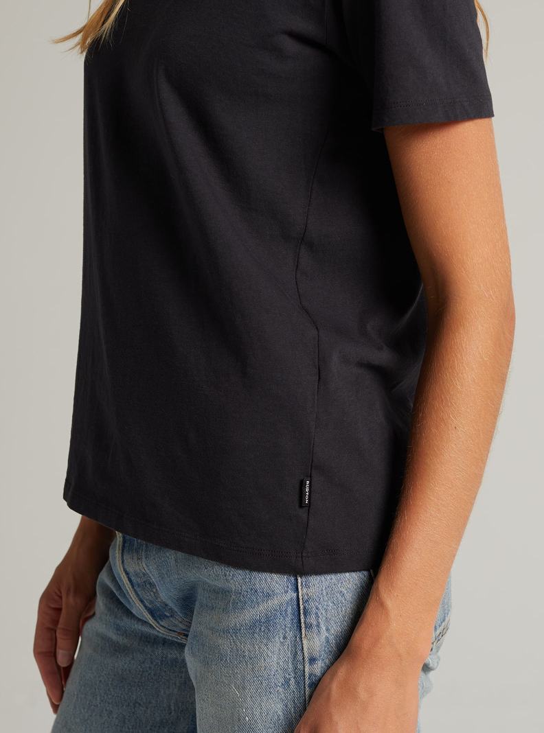 Burton Klassische Kurzes Sleeve T-Shirts Damen Blau | 703-MNGLCP