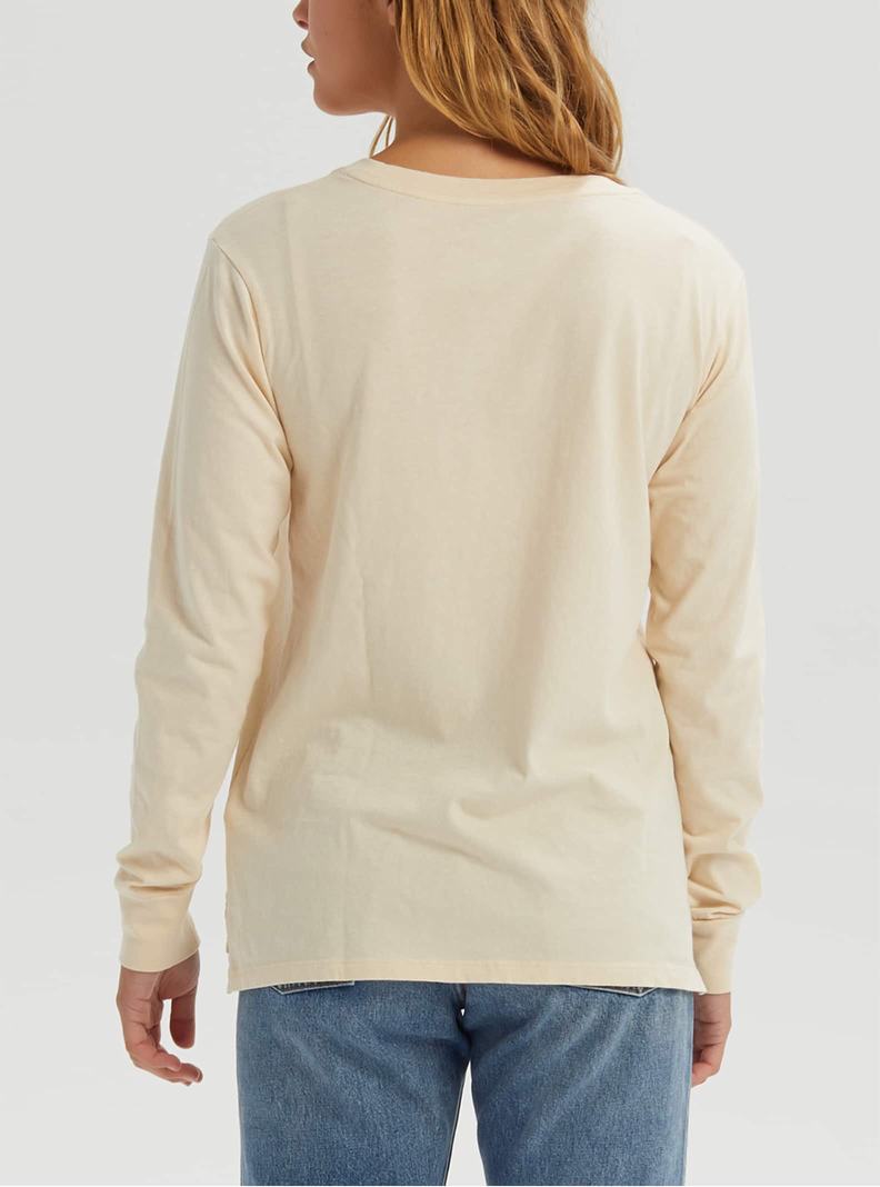 Burton Klassische Long Sleeve T-Shirts Damen Beige | 953-NZUQGC