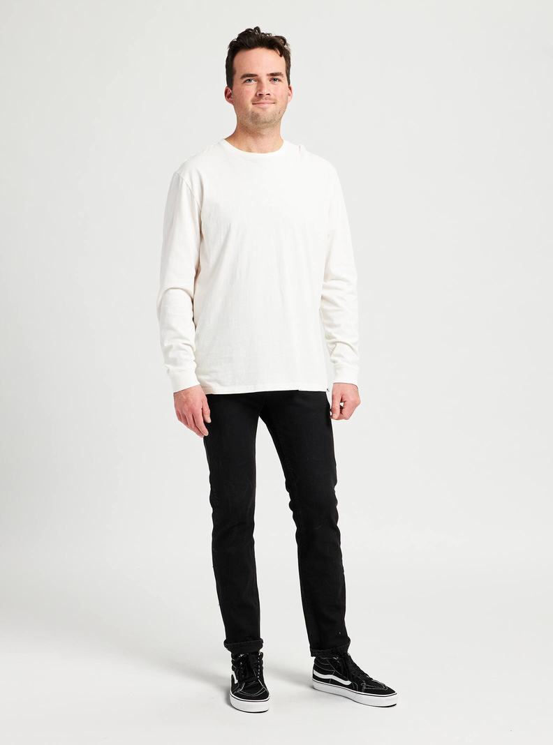 Burton Klassische Long Sleeve T-Shirts Herren Weiß | 057-ZIODRL