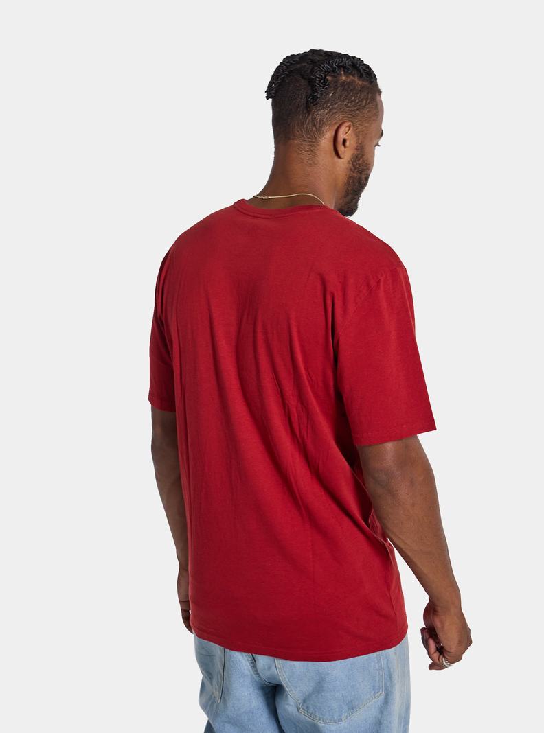 Burton Klassische Mountain High Kurzes Sleeve T-Shirts Herren Rot | 605-HFSIKR