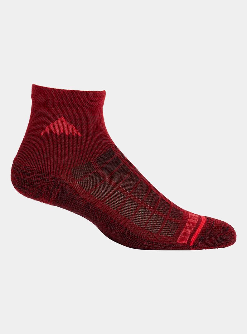 Burton Laufschuhe Quarter Crewneck Socken Herren Orange Rosa | 509-ZGOQKY