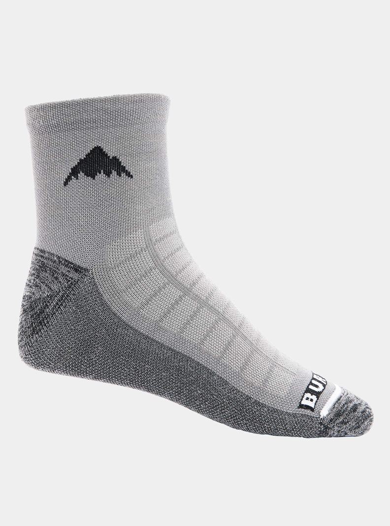 Burton Laufschuhe Quarter Crewneck Socken Herren Grau | 678-NTPGBD