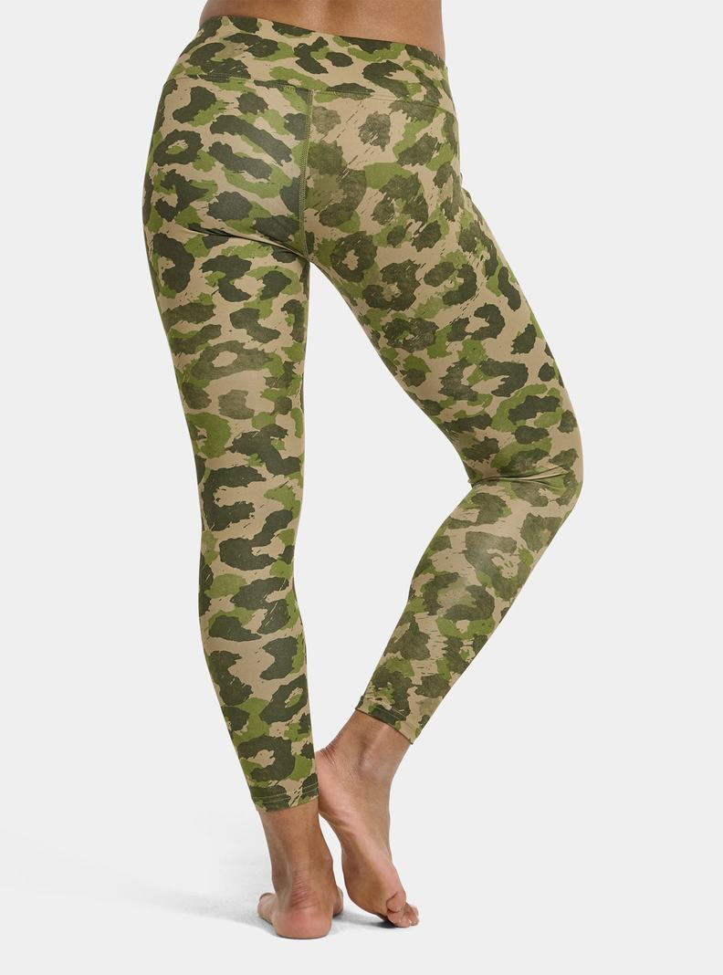 Burton Laufschuhe X Base Layer Pants Funktionswäsche Damen Khaki Grün | 039-TAMNUZ