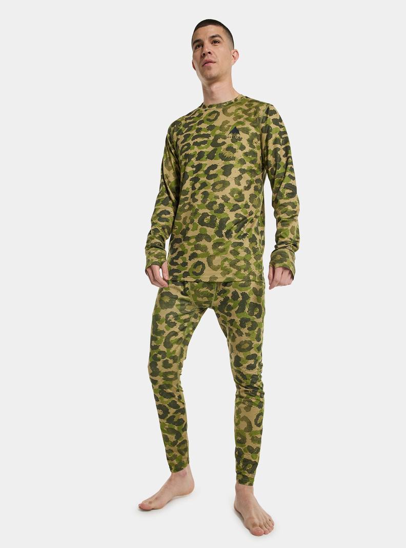 Burton Laufschuhe X Base Layer Pants Funktionswäsche Herren Khaki Grün | 452-GFVBIE