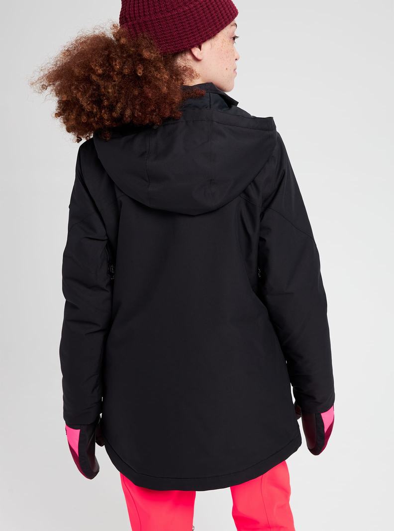Burton Lelah 2L Snowboardjacke Damen Schwarz | 564-KEIUMX