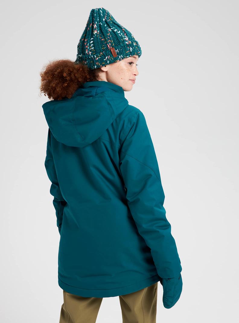 Burton Lelah Snowboardjacke Damen Blau | 057-XBQPHI