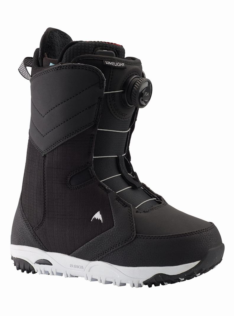Burton Limelight BOA® Heat Snowboardboots Damen Schwarz | 190-OHSCBU