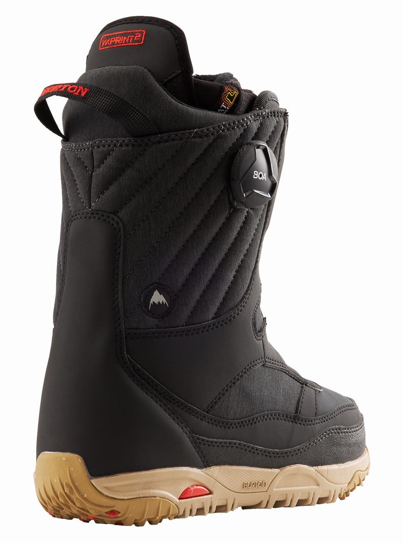 Burton Limelight BOA® Weite Snowboardboots Damen Schwarz | 592-VIJMXL