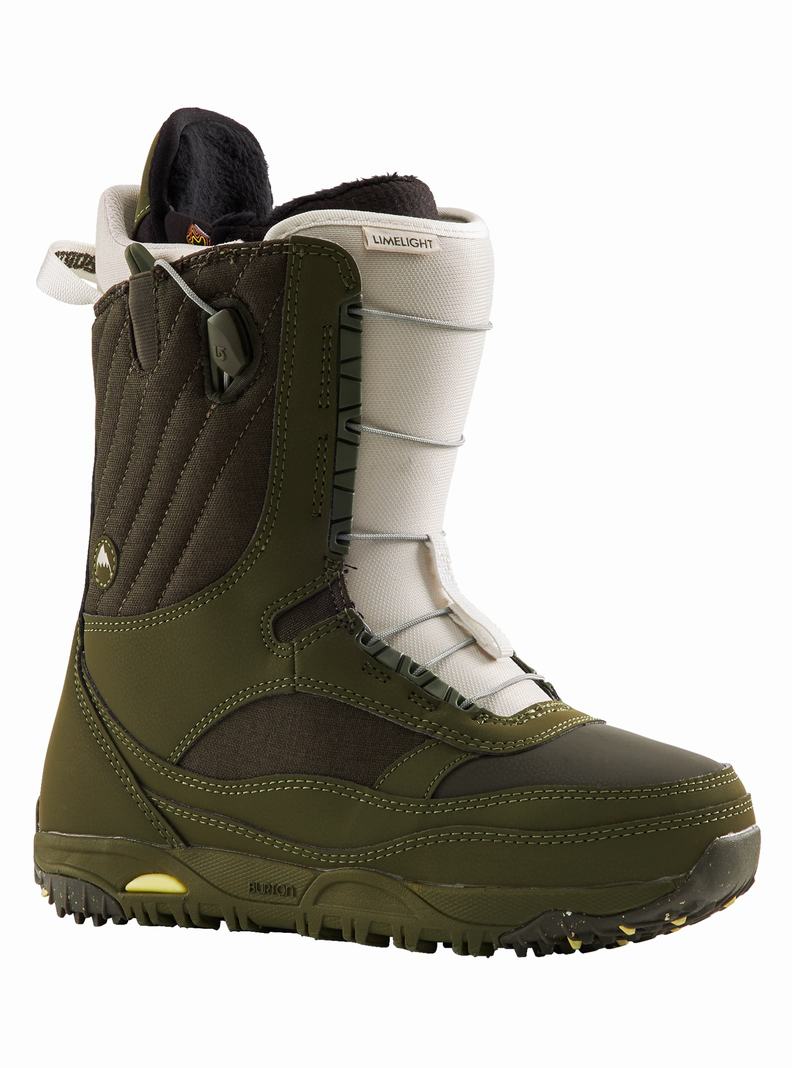 Burton Limelight Snowboardboots Damen Olivgrün | 216-SWAGPL