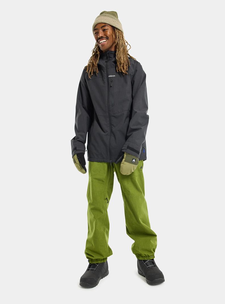 Burton Lodgepole 2L Snowboardjacke Herren Schwarz | 214-SMOYJN
