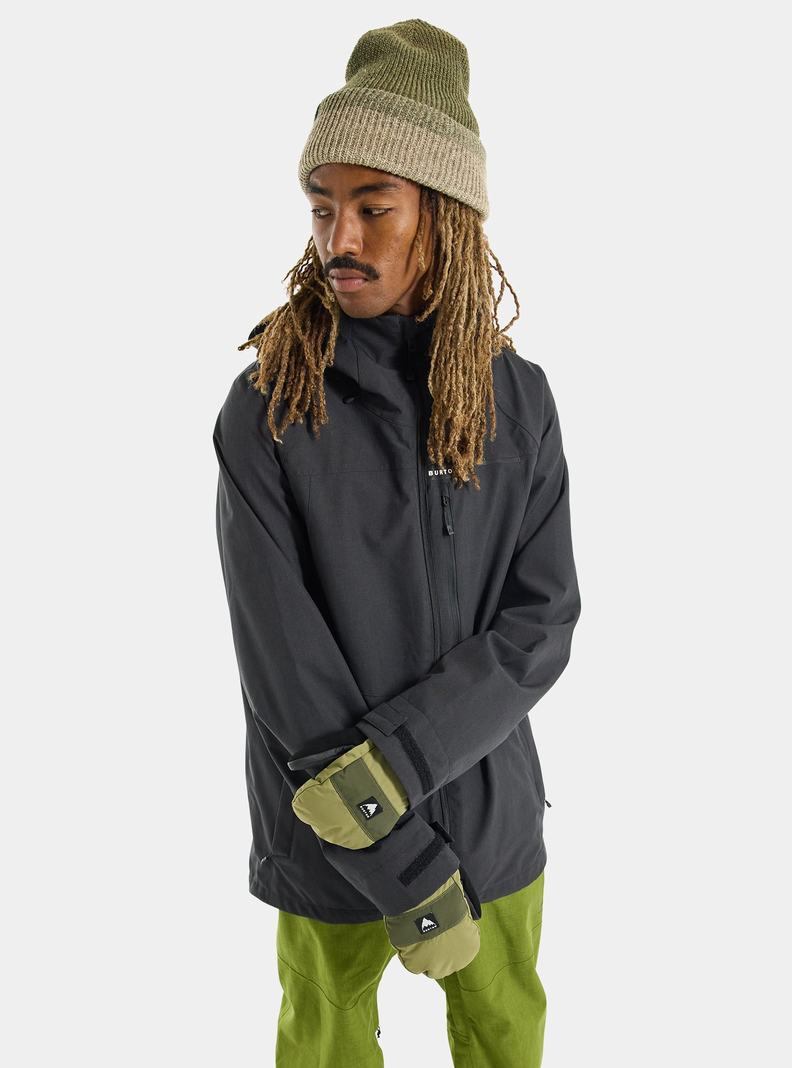 Burton Lodgepole 2L Snowboardjacke Herren Schwarz | 214-SMOYJN