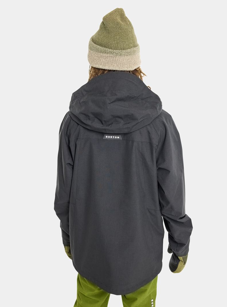 Burton Lodgepole 2L Snowboardjacke Herren Schwarz | 214-SMOYJN