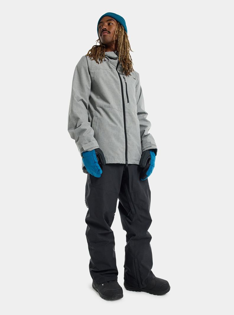 Burton Lodgepole 2L Snowboardjacke Herren Grau | 836-DWYFOG