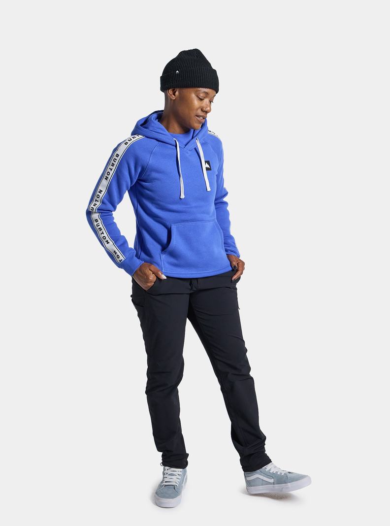 Burton Lost Things Pullover Hoodie Damen Blau | 291-CDRPTY