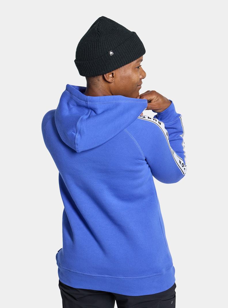 Burton Lost Things Pullover Hoodie Damen Blau | 291-CDRPTY