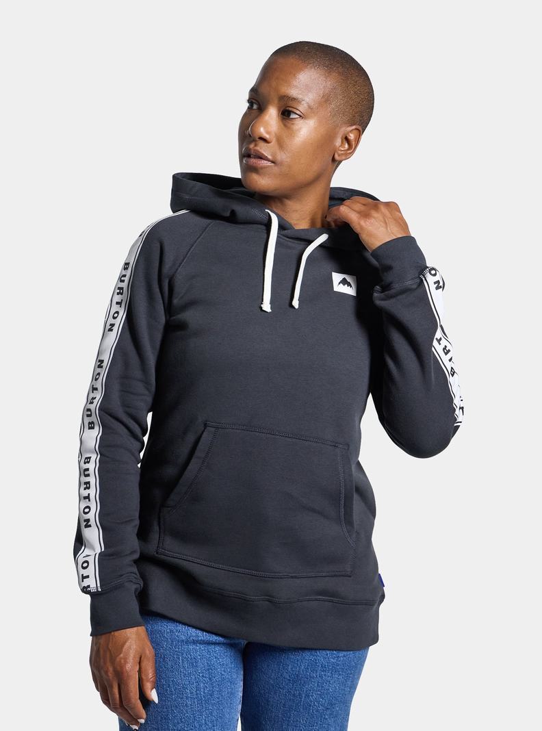 Burton Lost Things Pullover Hoodie Damen Schwarz | 921-NBWTRO