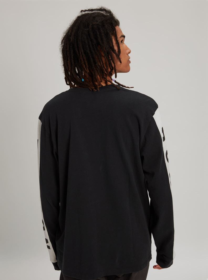 Burton Lowball Long Sleeve T-Shirts Herren Schwarz | 783-QZFBCM