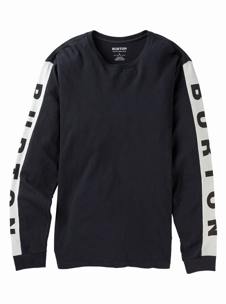 Burton Lowball Long Sleeve T-Shirts Herren Schwarz | 783-QZFBCM