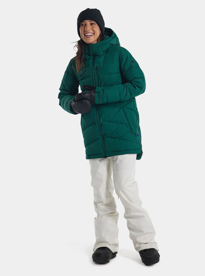 Burton Loyil Down Snowboardjacke Damen Braun | 614-KDIQMT