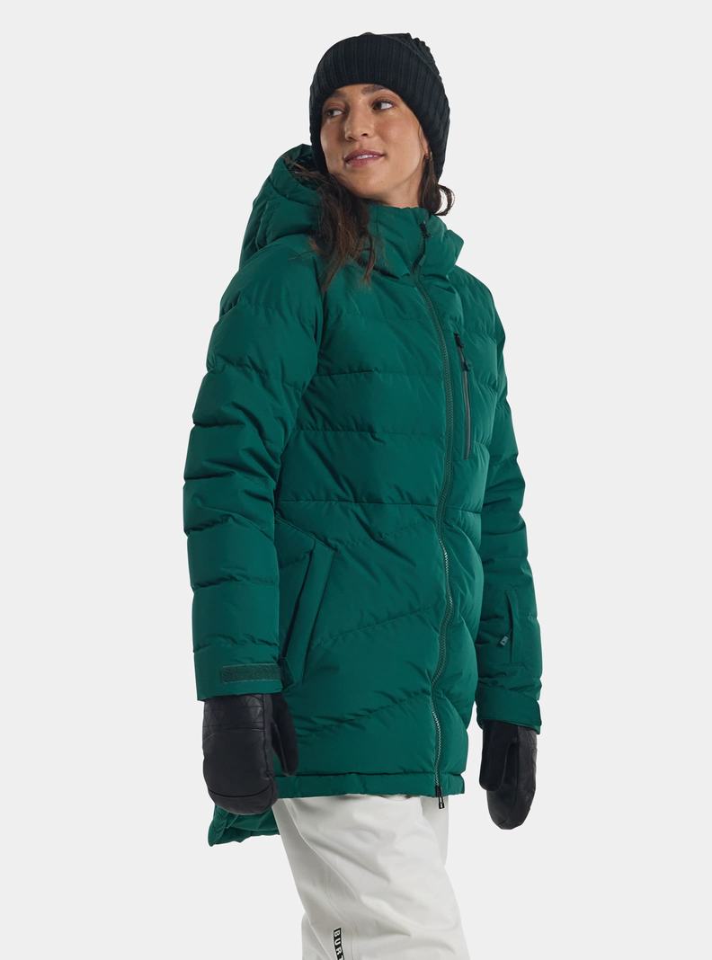Burton Loyil Down Snowboardjacke Damen Braun | 614-KDIQMT