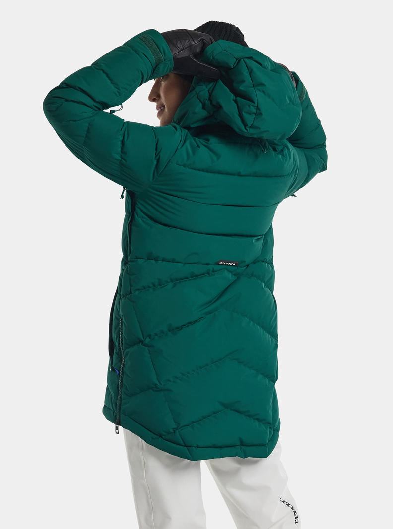 Burton Loyil Down Snowboardjacke Damen Braun | 614-KDIQMT
