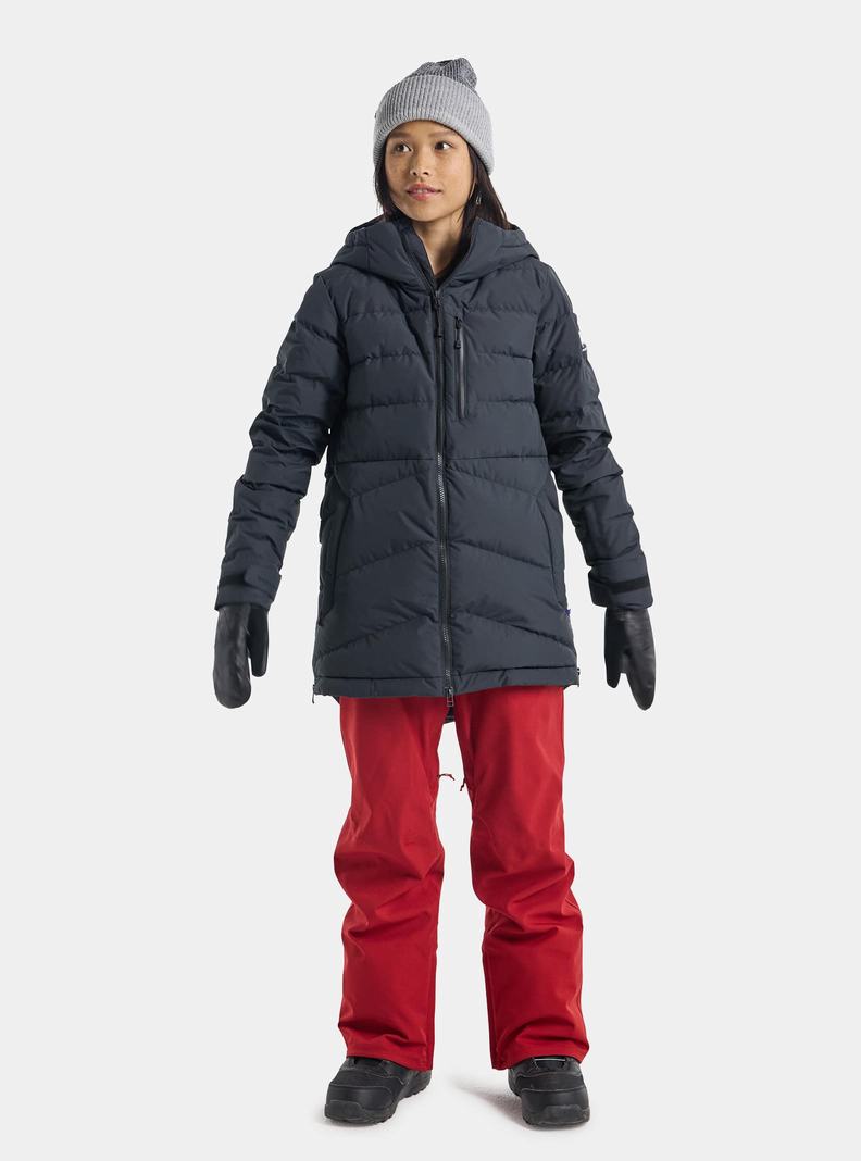 Burton Loyil Down Snowboardjacke Damen Schwarz | 734-GSOLQB