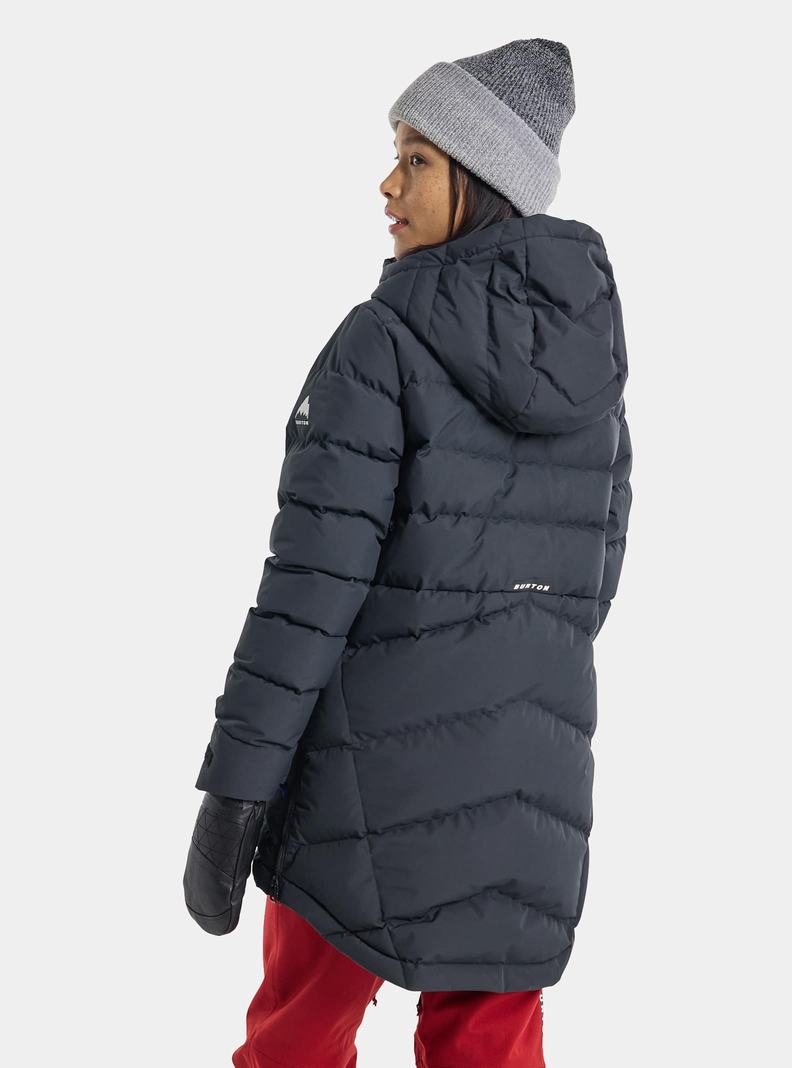 Burton Loyil Down Snowboardjacke Damen Schwarz | 734-GSOLQB