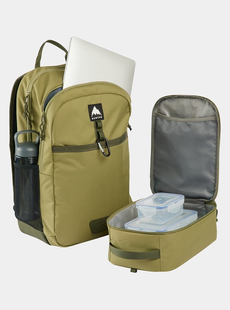 Burton Lunch-N-Pack 35L Rucksack Unisex Olivgrün | 042-BJXWZR