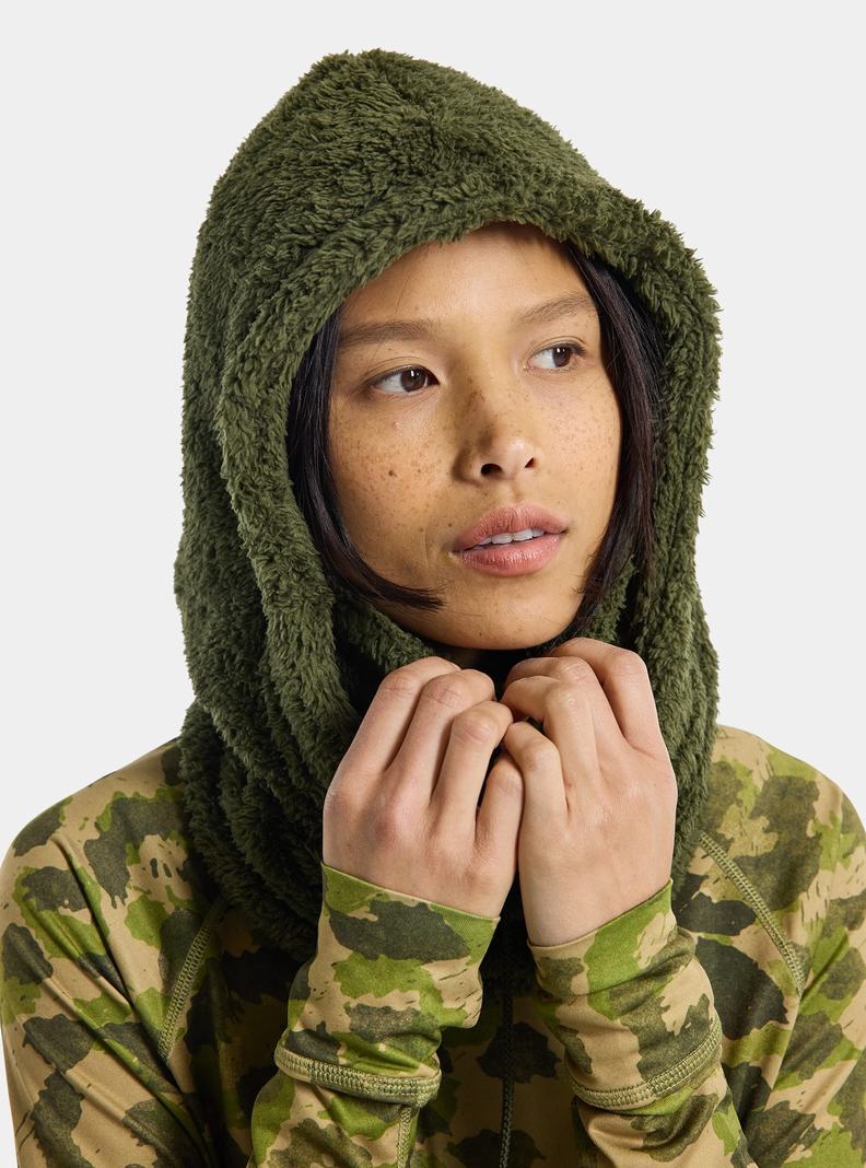 Burton Lynx Hood Skimasken Damen Tiefesgrün | 304-KYSBZD