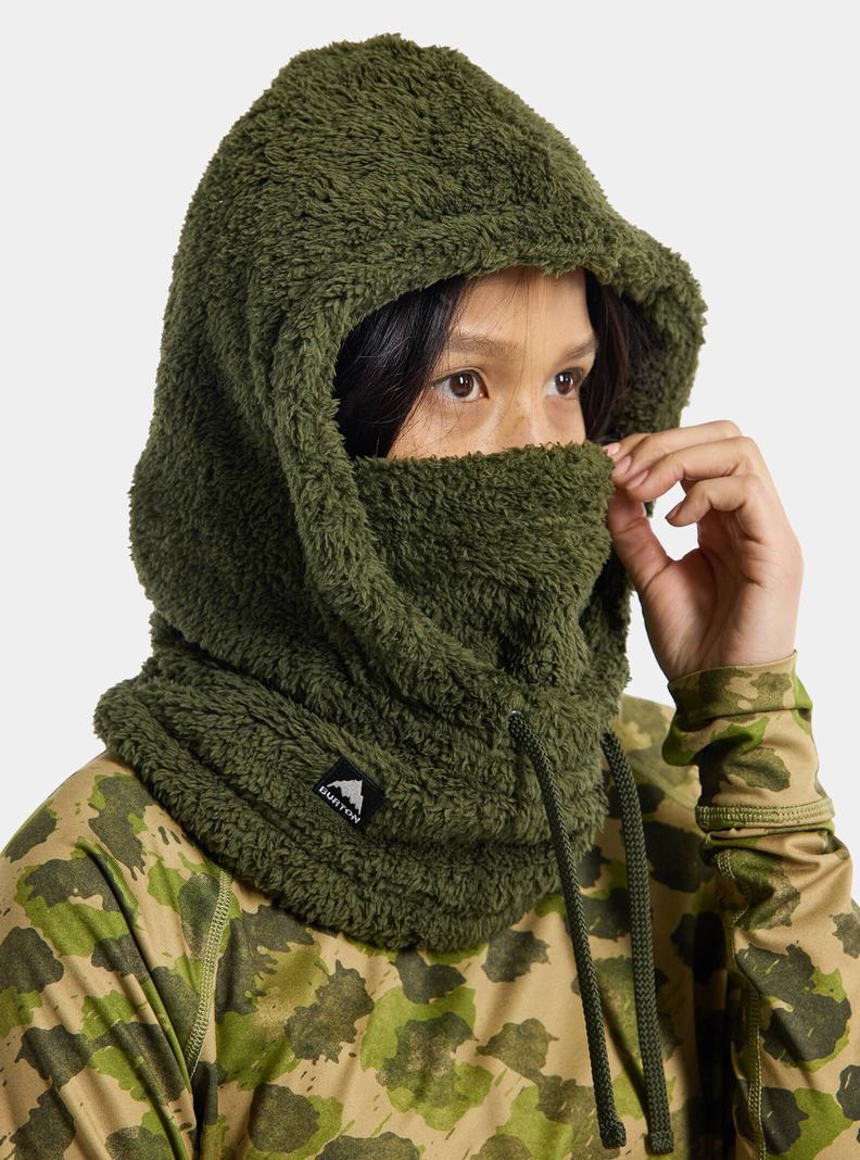 Burton Lynx Hood Skimasken Damen Tiefesgrün | 304-KYSBZD