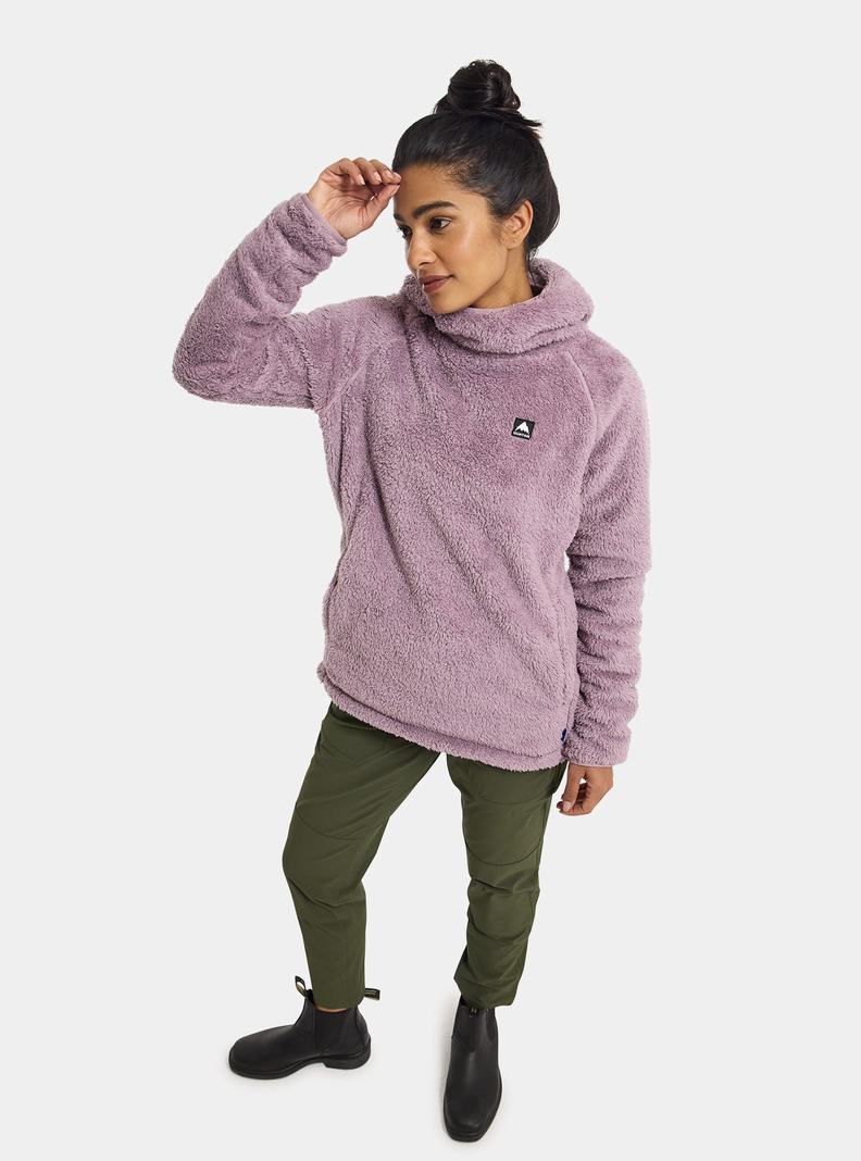 Burton Lynx Pullover Fleece Sweatshirts Damen Lila | 715-ENDKWM